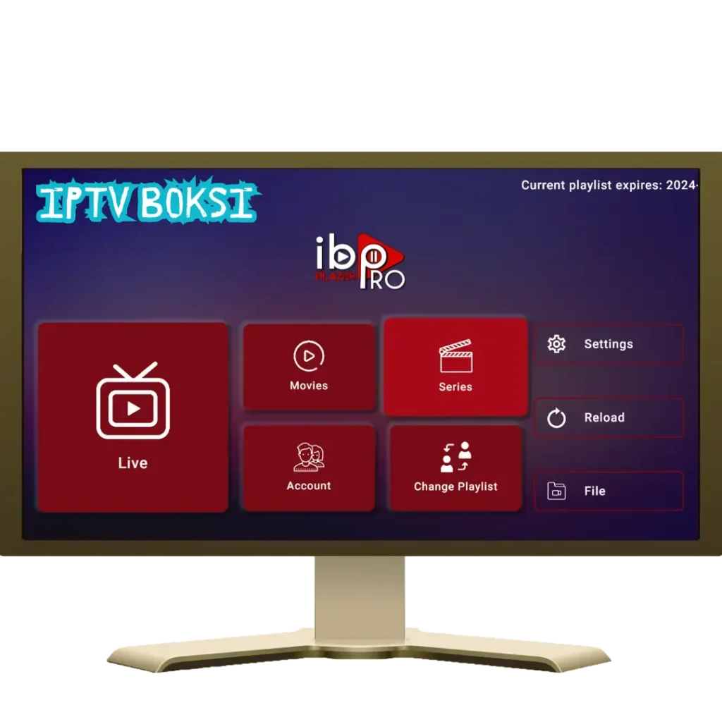 IPTV boksi käyttöliittymä televisioon liitettynä - helppo ja edullinen tapa katsella tuhansia kanavia ja on-demand-videoita Suomessa.